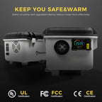 Sunster TB30 Diesel Heater 8KW 12/24V & 110–240V – Kraftfuld dieselvarmer med app‑styring - SejlStrøm