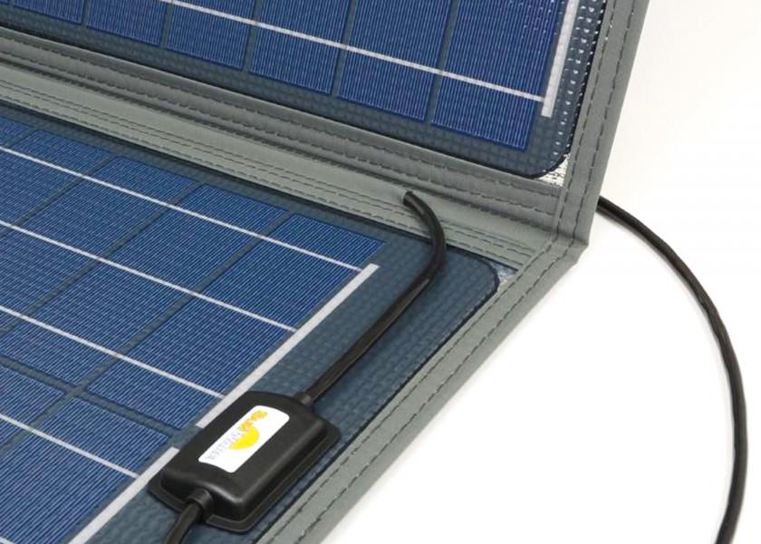 SUNWARE RX22052 Solcellepanel – 120 W – sammenklappeligt / 1106 x 826 x 3 mm - SejlStrøm