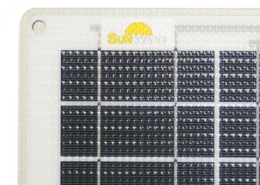 SUNWARE Solar Panel SW-20163 – 33 W – semi-flexible solar panel 426 x 481 x 5 mm