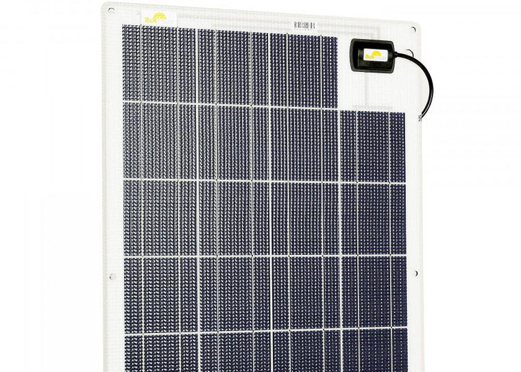 SUNWARE Solcellepanel SW - 20166 – 90 W – semi - fleksibelt solpanel 1119 x 481 x 5 mm - SejlStrøm