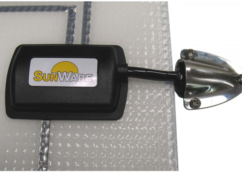 SUNWARE Solcellepanel SW - 20182 – 50 W – semi - fleksibelt solpanel 469 x 689 x 5 mm - SejlStrøm