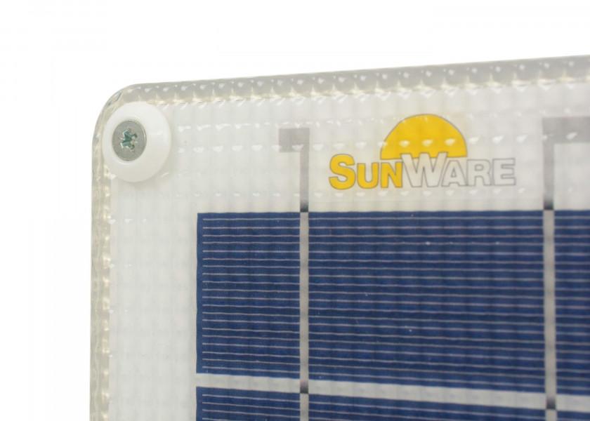 SUNWARE Solcellepanel SW - 20184 – 90 W – semi - fleksibelt solpanel 859 x 689 x 5 mm - SejlStrøm