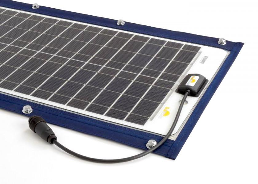 SUNWARE Solcellepanel TX12039 – 38 W – tekstilkant / 873 x 431 x 3 mm - SejlStrøm
