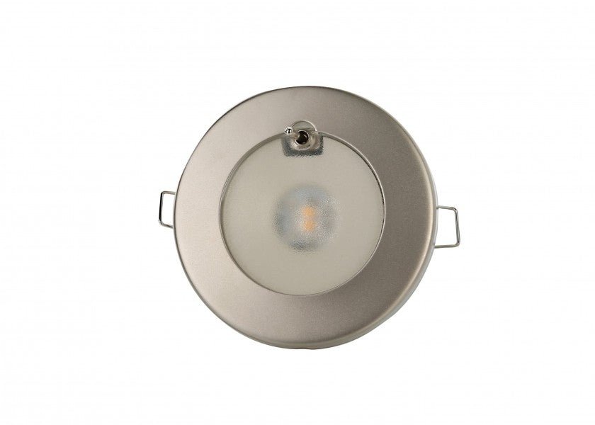 TED S LED - loftslampe / Rustfrit stål, satin - SejlStrøm