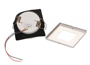 THABIT Q LED recessed spotlight with touch switch – square