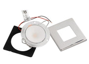 THABIT Q LED recessed spotlight with touch switch – square