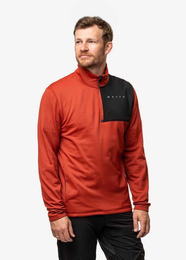 Therm Lite Fleece til mænd / rust - SejlStrøm
