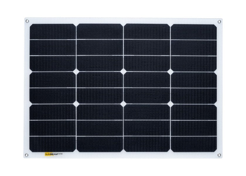 TOUGH 37 W solar panel – FLUSH, 37 W, Semi-flexible, 535 x 378 x 3 mm