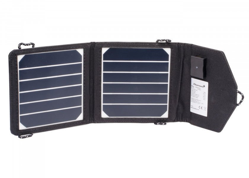 TREK KING Solcellemodul / 7 W / foldbart / 460 x 165 x 4 mm - SejlStrøm