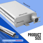 Udstødningslyddæmper 24 mm – Dieselvarmer - SejlStrøm