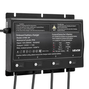 VEVOR IP68 Marine Battery Charger – 4 Banks, 10 A / 12 V each