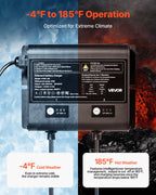 VEVOR IP68 marinebatterilader – 2 banke á 5 A / 12 V – detaljebillede 6
