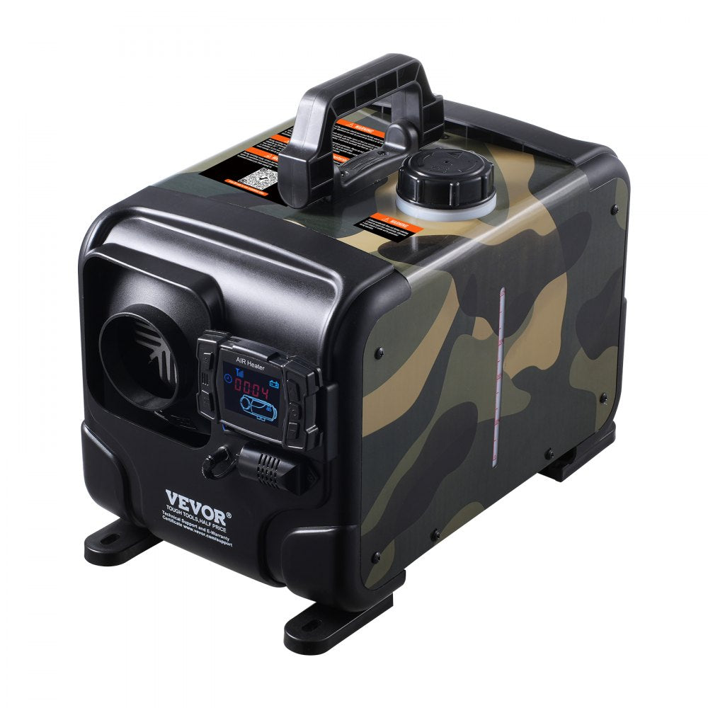 VEVOR dieselvarmer 8 kW 12/24 V – horisontal alt-i-én med CO-alarm – billede 10