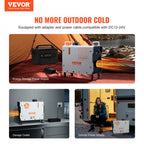 VEVOR dieselvarmer 2 kW 12/24 V – alt-i-én med Bluetooth og CO-alarm – billede 2
