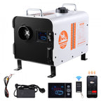 VEVOR dieselvarmer 8 kW 12/24 V – horisontal, Bluetooth og CO-alarm