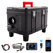 VEVOR dieselvarmer 8 kW 12/24 V – portabel med Bluetooth og CO-alarm