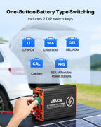 VEVOR DC-DC-lader med MPPT 50 A / 650 W – 12/24 V – detaljebillede 6