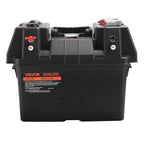 VEVOR smart batterikasse Group 24/31 – voltmeter, USB og Anderson – detaljebillede 10