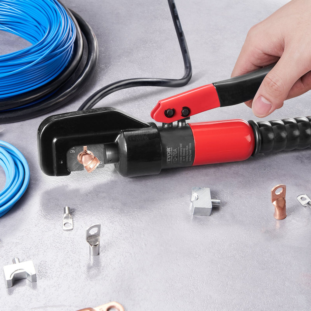 VEVOR hydraulisk kabelskotang 4–70 mm² – 6 ton – detaljebillede 9