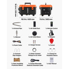VEVOR dieselvarmer 8 kW 12/24 V – alt-i-én med 4 l tank – billede 7