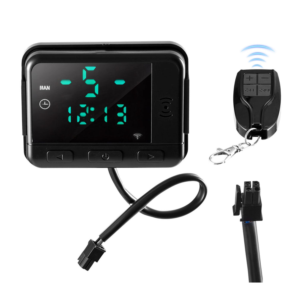 VEVOR LCD-styrepanel 5 V til dieselvarmer – med fjernbetjening – officielt VEVOR produktbillede