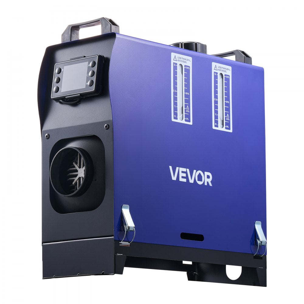 VEVOR dieselvarmer 8 kW 12/24 V – alt-i-én med 5 l tank og LCD – billede 11