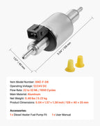 VEVOR doseringspumpe 12/24 V til 2/5/8 kW dieselvarmer – detaljebillede 8