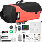 VEVOR dieselvarmer 2 kW 12 V – komplet sæt med 10 l tank