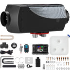 VEVOR dieselvarmer 8 kW 12 V – komplet installationssæt med LCD