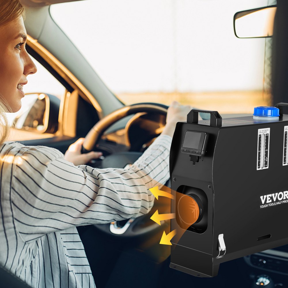 VEVOR dieselvarmer 8 kW 12 V – alt-i-én med én luftudgang – billede 8