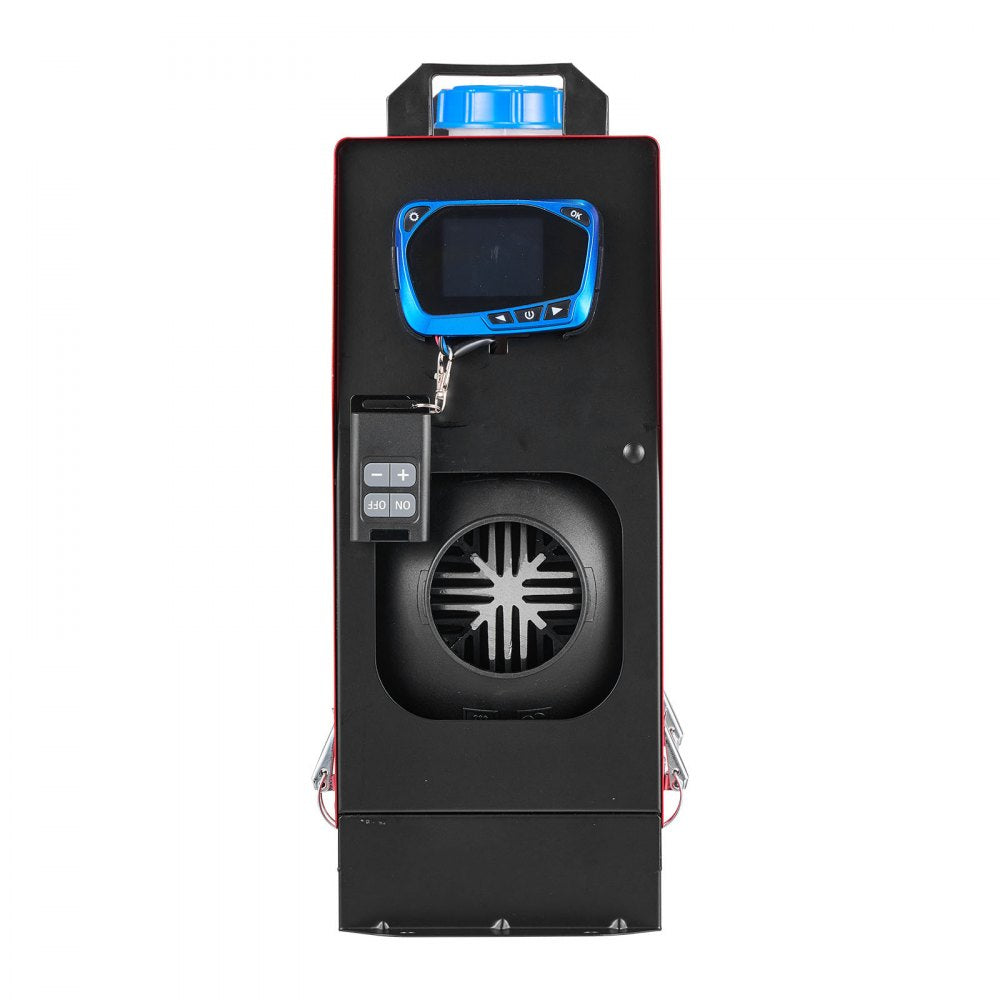 VEVOR dieselvarmer 8 kW 12/24 V – blåt LCD og forvarmning – billede 11