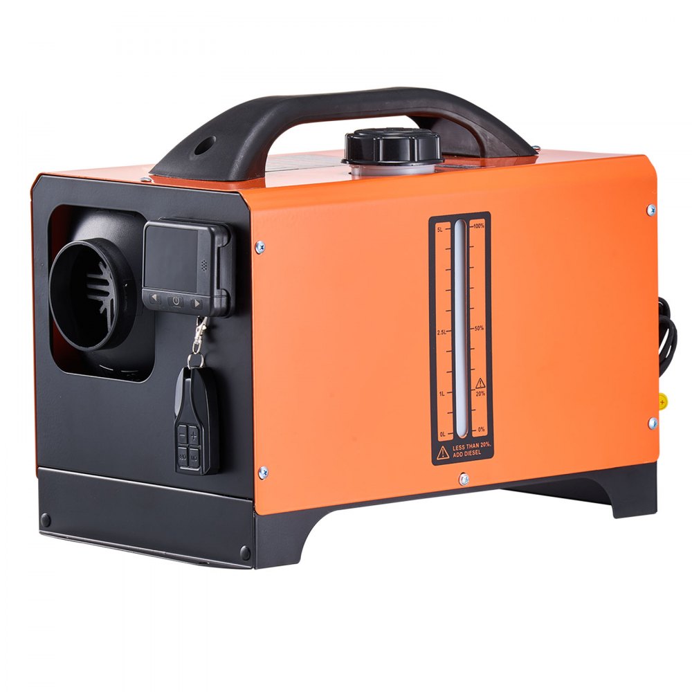 VEVOR dieselvarmer 8 kW 12/24 V – firkantet farvedisplay – billede 12
