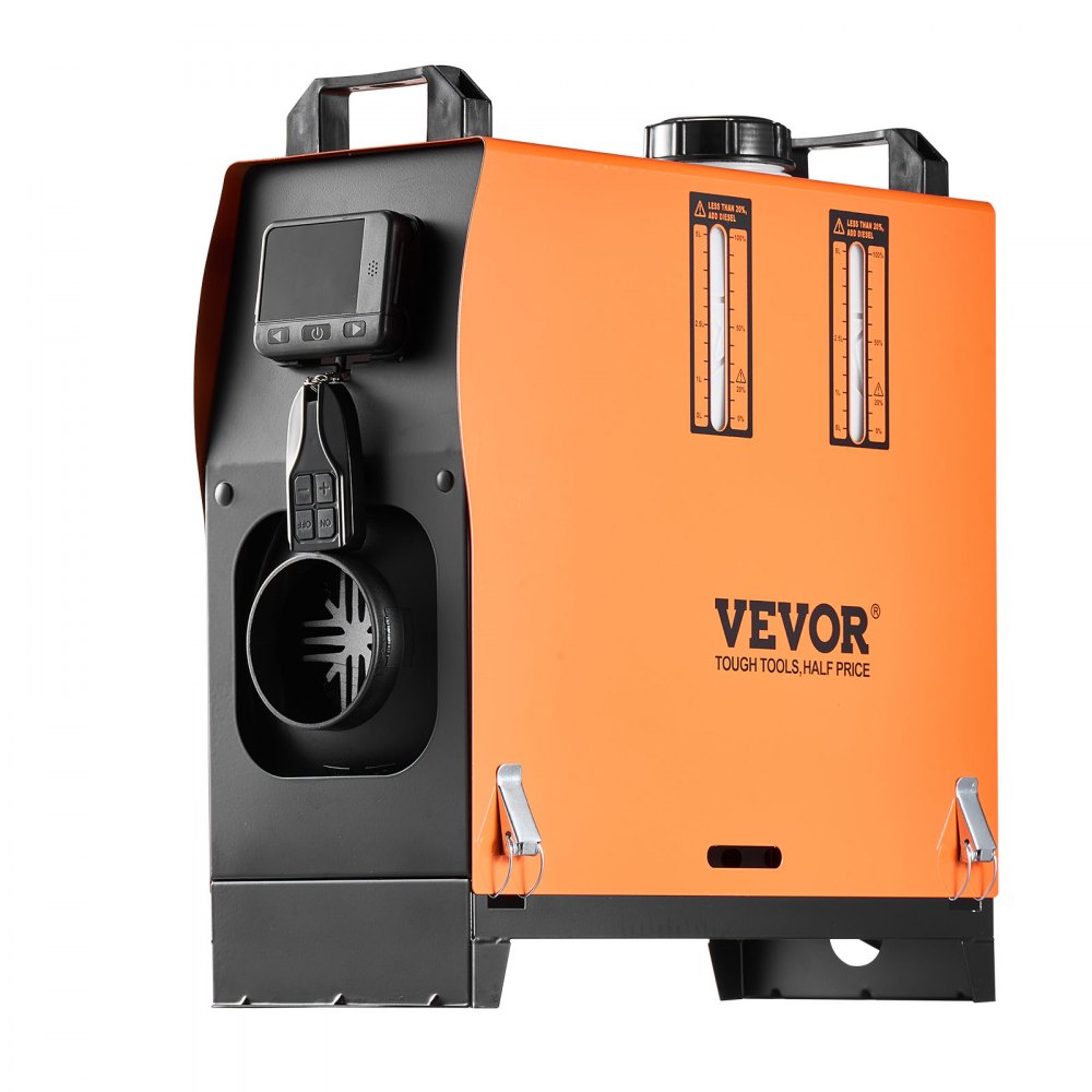 VEVOR dieselvarmer 8 kW 12/24 V – farvedisplay og fjernbetjening – billede 12