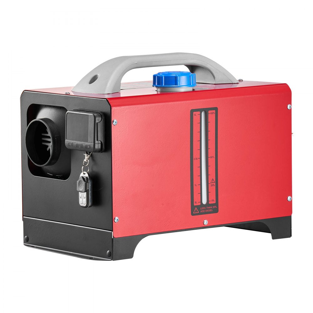 VEVOR dieselvarmer 8 kW 12/24 V – sort LCD og forvarmning – billede 12
