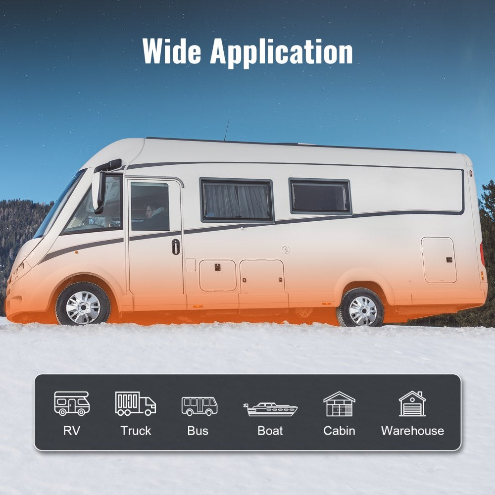 VEVOR dieselvarmer 8 kW 12 V – Bluetooth og højdekompensation – billede 6