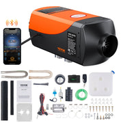 VEVOR 8 kW 12 V diesel heater – Bluetooth and altitude compensation