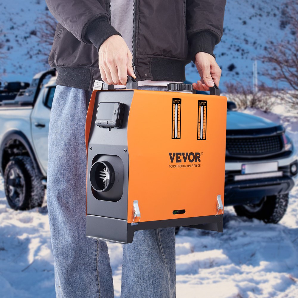VEVOR dieselvarmer 5 kW 12 V – alt-i-én med LCD og fjernbetjening – billede 8