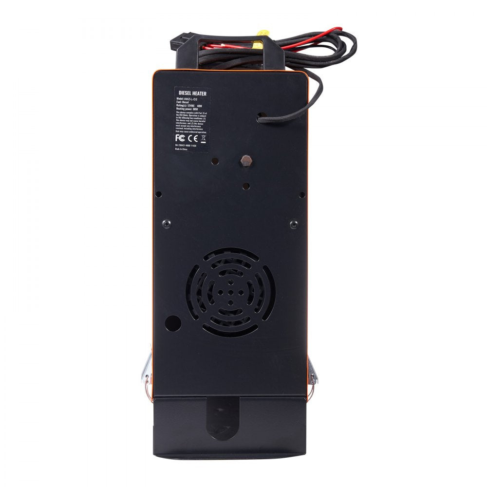 VEVOR dieselvarmer 5 kW 12 V – alt-i-én med LCD og fjernbetjening – billede 10