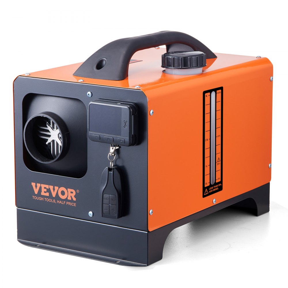 VEVOR dieselvarmer 5 kW 12 V – alt-i-én med 5 l tank – billede 9