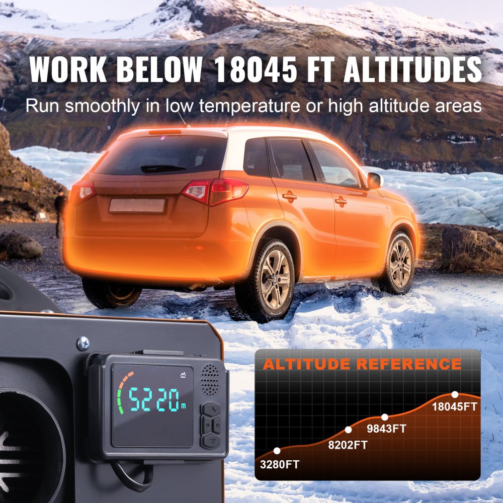 VEVOR dieselvarmer 5 kW 12 V – alt-i-én med Bluetooth – billede 4