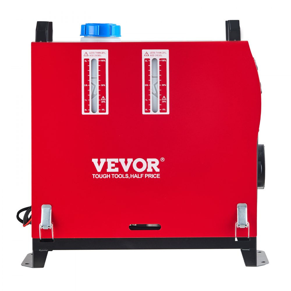 VEVOR dieselvarmer 8 kW 12 V – LCD, fjernbetjening og lyddæmper – billede 11