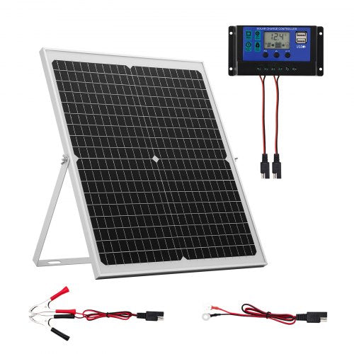 VEVOR 30 W solcelle-vedligeholdelseslader til 12 V batteri – MPPT – detaljebillede 2
