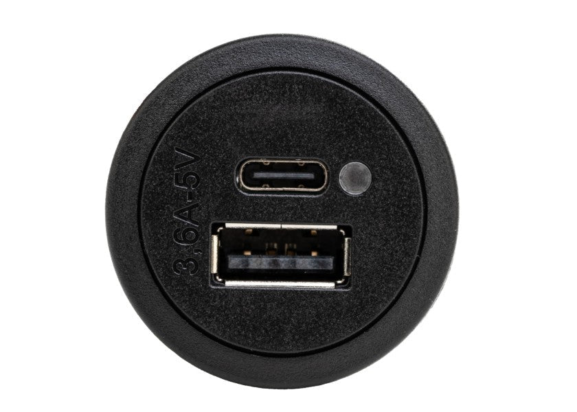 USB - C/A dobbelt strømport - SejlStrøm
