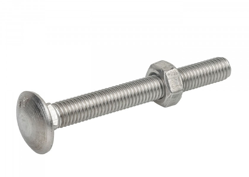 V4A carriage bolts with nut