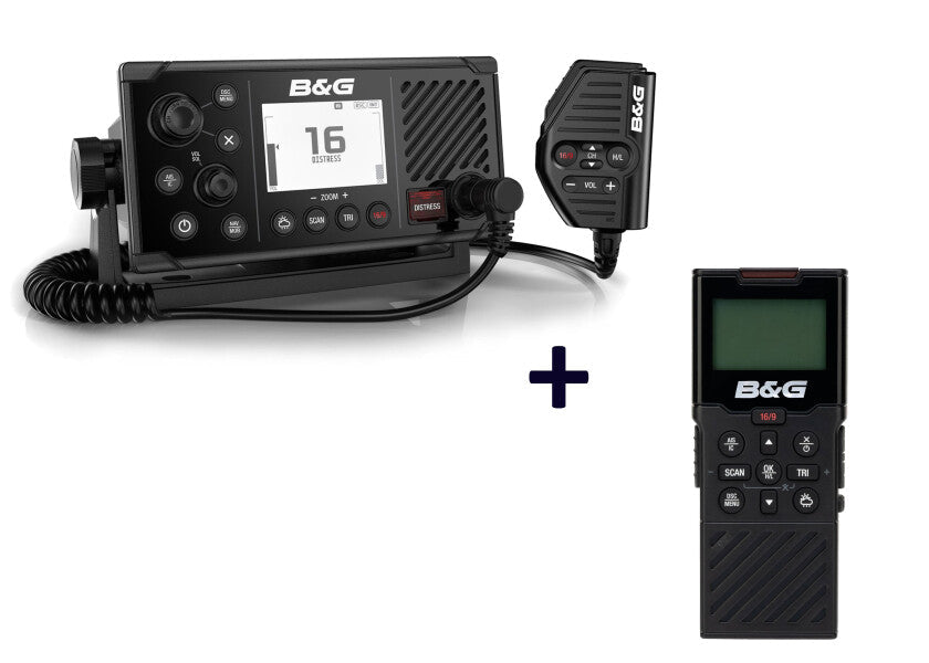 V60 VHF Radio / med Integr. AIS - modtager / inkl. trådløst H60 - håndsæt - SejlStrøm