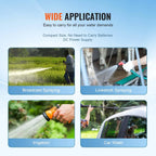 VEVOR 12V Vandpumpe 20,8 L/min – 4,8 Bar Membranpumpe med Trykafbryder til RV, Camping & Båd - SejlStrøm