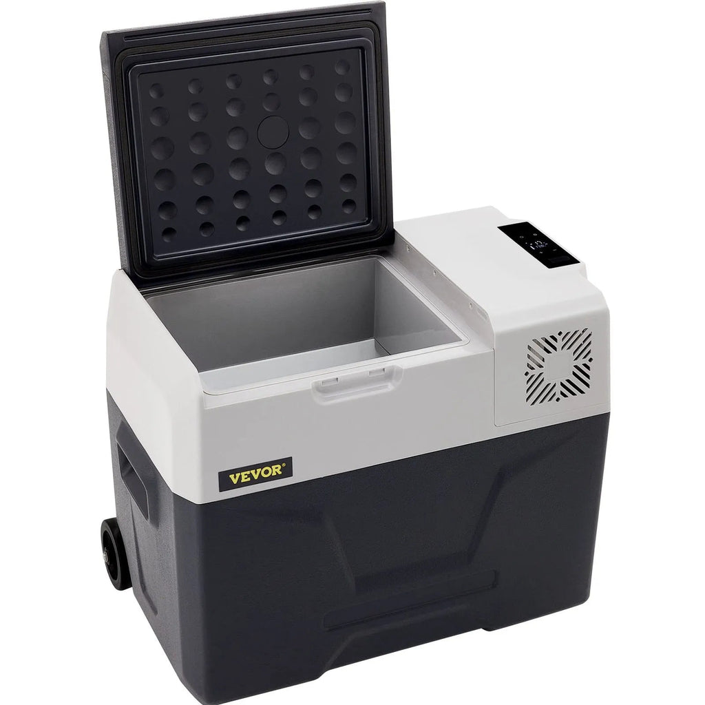 VEVOR 30L Bærbar Kompressor Køleboks 12V / 24V / 230V – Til Bil, Båd & Camping - SejlStrøm