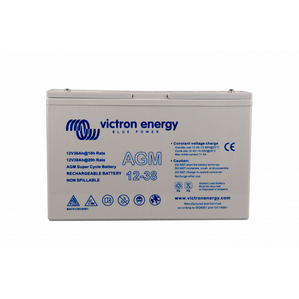 Victron 12V/38Ah AGM Super Cycle Battery (M5)