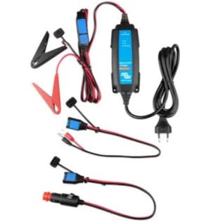 Victron Blue Smart IP65 6‑12V 1.1A Charger med DC Connector - SejlStrøm