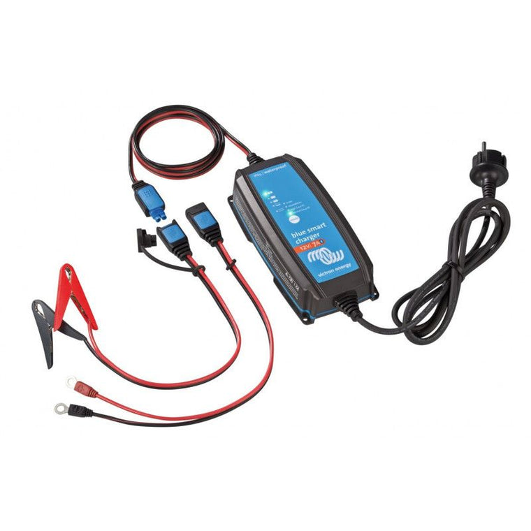 Victron Blue Smart IP65 Charger 12/7 + DC connector – 12 V Batterioplader med Bluetooth - SejlStrøm